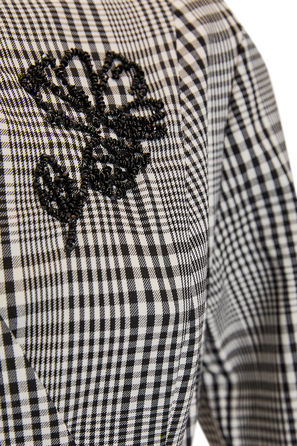 Ekose Beli Kemer Detaylı Anvelop Slim Fit Midi Elbise