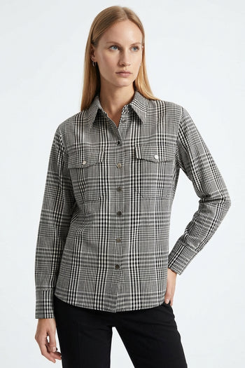 Ekose Desenli Uzun Kollu Regular Gömlek