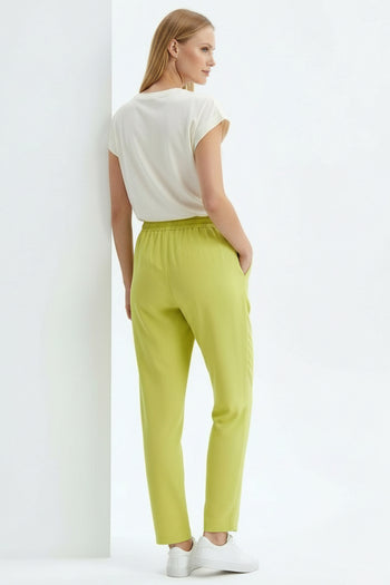 Bağcık Detaylı Regular Pantolon