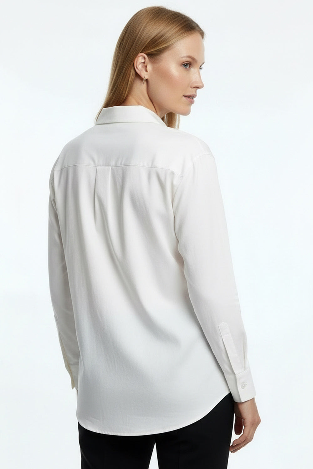 Çiçek Taş İşlemeli Uzun Kollu Regular Gömlek