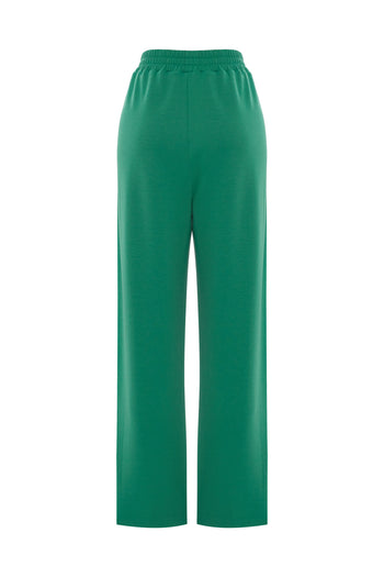 Beli Lastikli Örme Pantolon