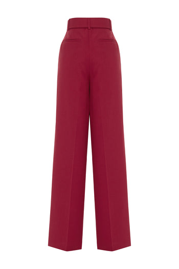 Geniş Paça Regular Yüksek Bel Pantolon