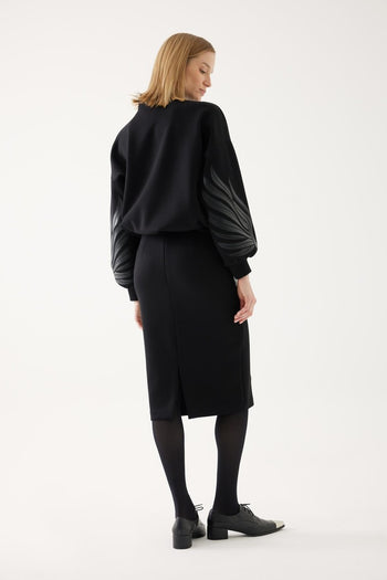 Dik Yaka Oversize Sweatshirt