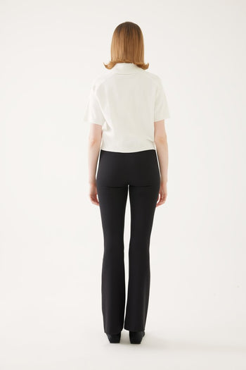 Yüksek Bel Slim Fit Pantolon