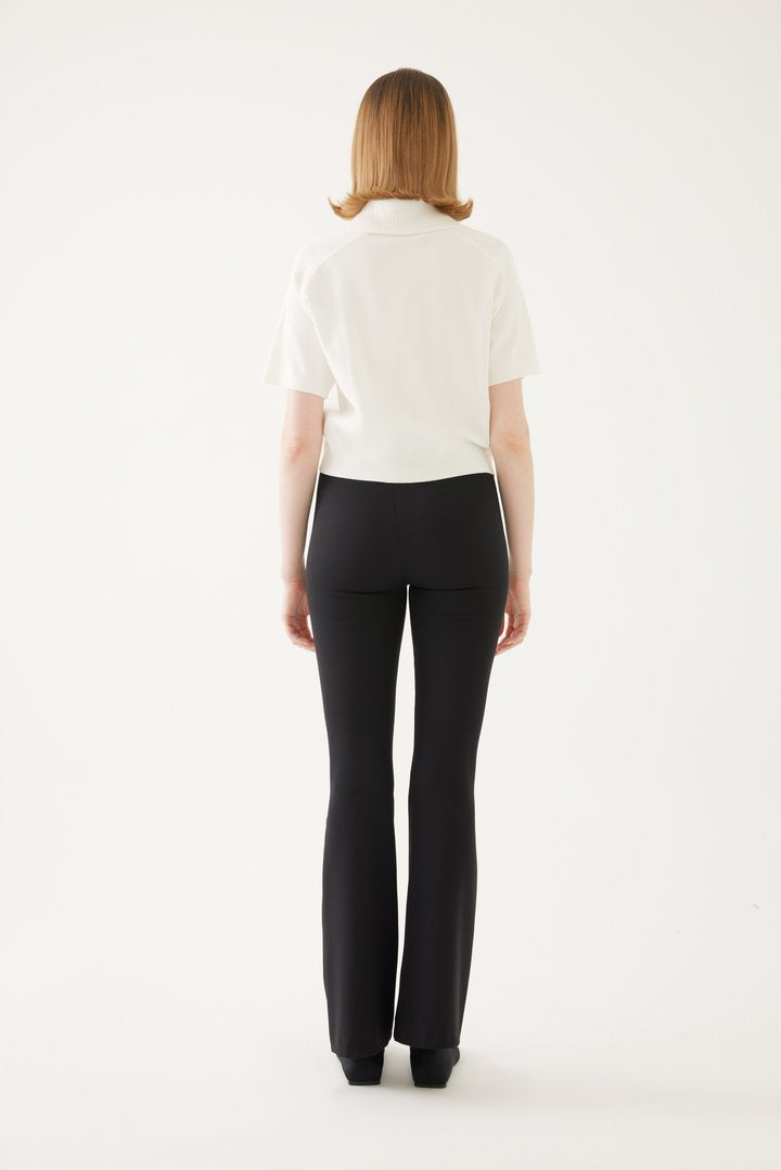 Yüksek Bel Slim Fit Pantolon