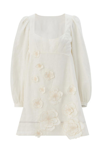 Balon Kol Keten Elbise