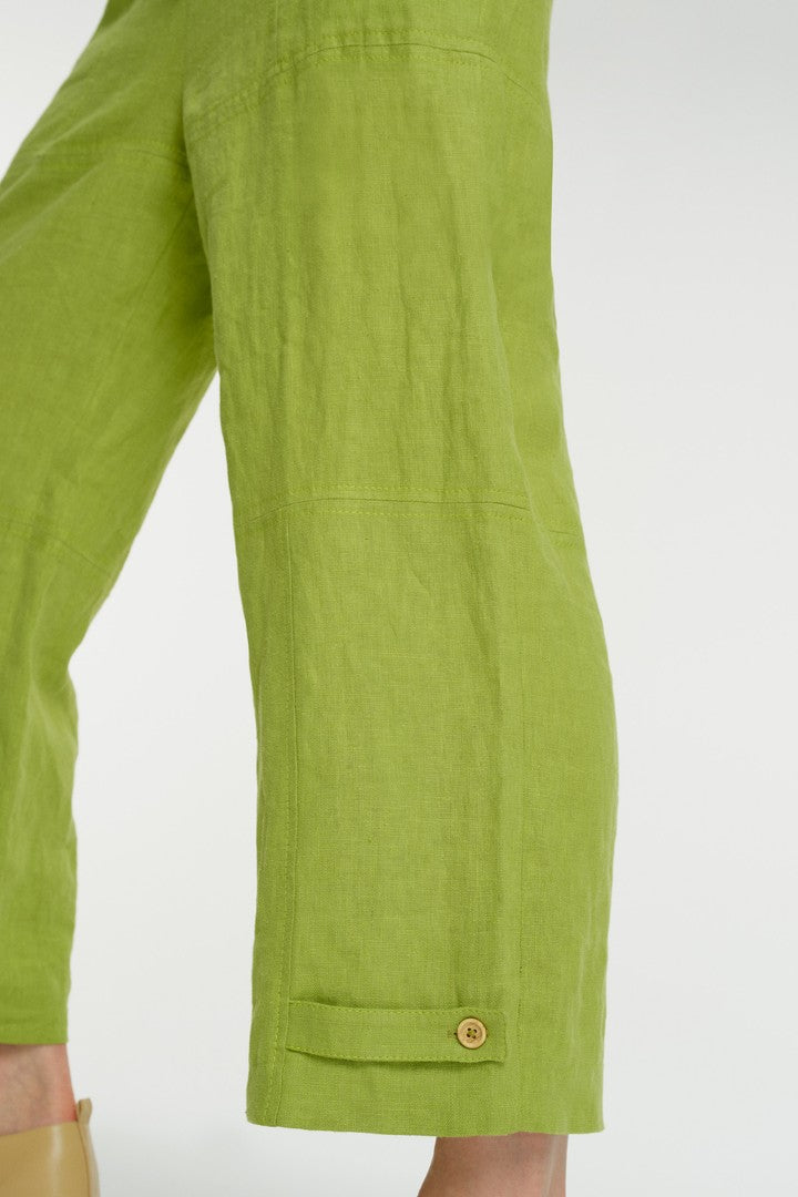 Bol Paça Keten Pantolon