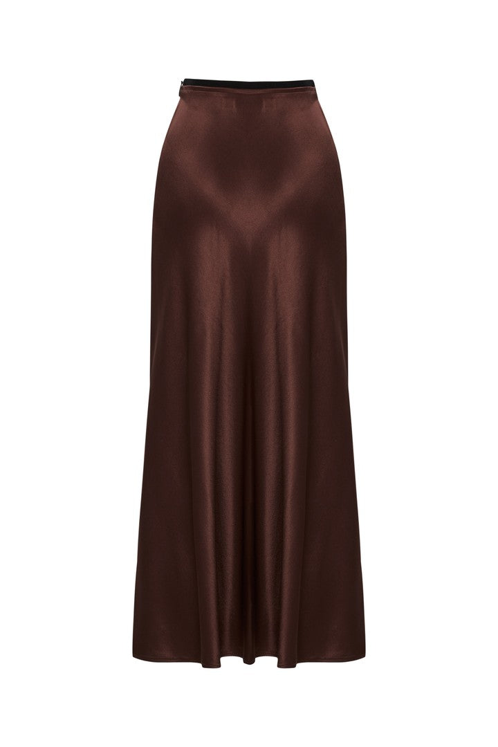 Saten Midi Regular Etek