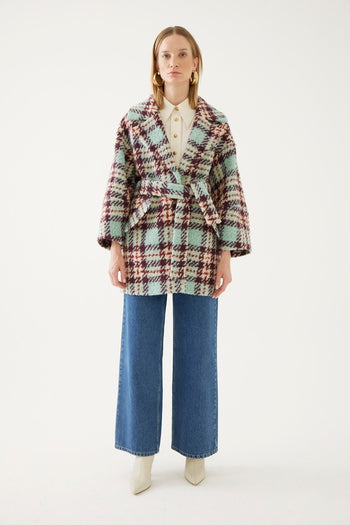Oversize Kısa Manto