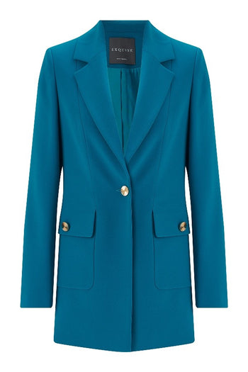 Tek Düğmeli Blazer Ceket