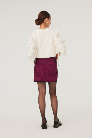 Bebe Yaka Balon Kol Sweatshırt