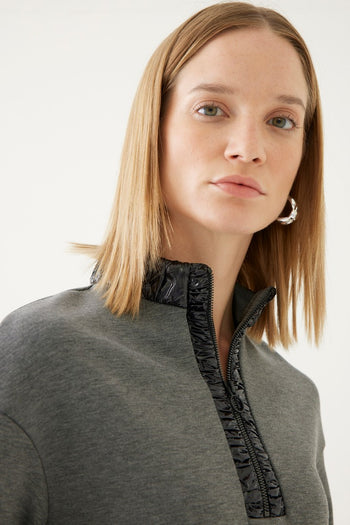 Şerit Detaylı Sweatshirt